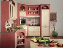 Cucina in finta muratura