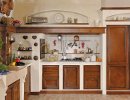 Cucina muratura in tulipier