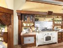 Cucina rustica castagno invecchiato